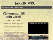 Tablet Screenshot of jakkinwiss.com